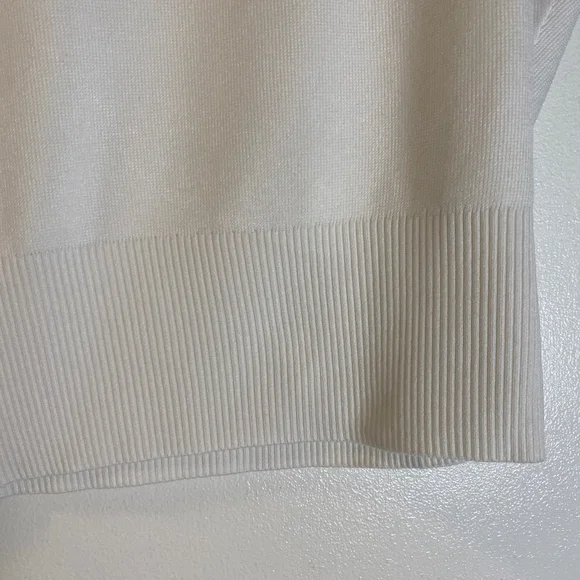 Women's Banana Republic Sweater Vest White Size M - Picture 3 of 5